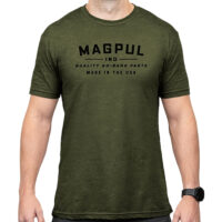 Magpul MAG1112-317-2XL Go Bang Parts OD Green Cotton/Polyester Short Sleeve 2XL