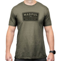 Magpul MAG1526-316-M Go Bang Parts Olive Drab Heather Cotton/Polyester Short Sleeve Medium
