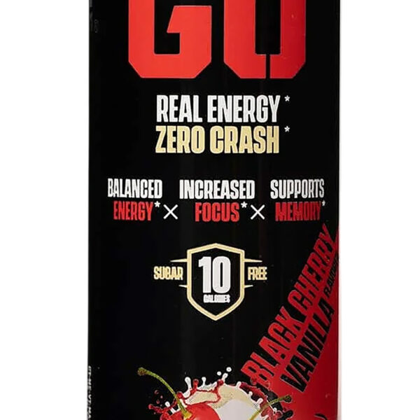 Jocko Fuel 29000 Black Cherry Vanilla Energy Drinks 12oz 12Pack