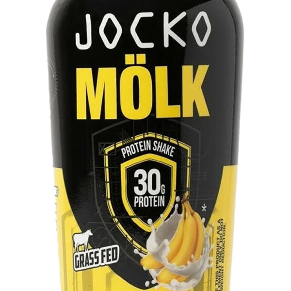 Jocko Fuel 29090 Banana Cream Protein Shake 12oz 12Pack