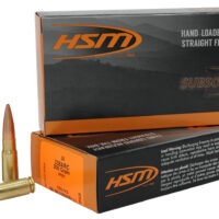 HSM 338ARC1N Subsonic 338ARC 300gr Hollow Point Boat Tail 20 Per Box/25 Case