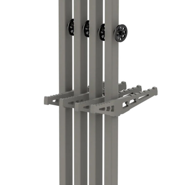 Novix/american Pride NX-4PCDW Double-Step Climbing Sticks Classic Aluminum 32" Long 9" Wide 4 Pack