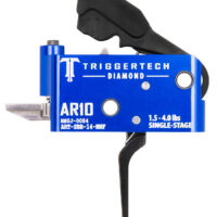 TriggerTech ARTSAB14NNF Diamond Black Straight Flat Fits AR-10