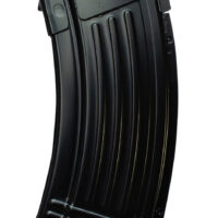 Global Ordnance LLC 810091157428 20rd Fully Ribbed 7.62x39mm Fits AK-47 Black Steel