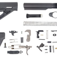 Dpms Panther Arms DP51655109854 MOE PPT Lower Build Kit AR-15 Includes Black Magpul Grip & Magpul MOE Black Stock