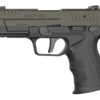 Retay USA RXP22BLKODSL10TH RXP 22 LR 10+1 4" Threaded Barrel, OD Green Cerakote Optic Ready/Serrated Slide, Black Cerakote Polymer Frame w/Accessory Rail, RMR/RMSc Footprint