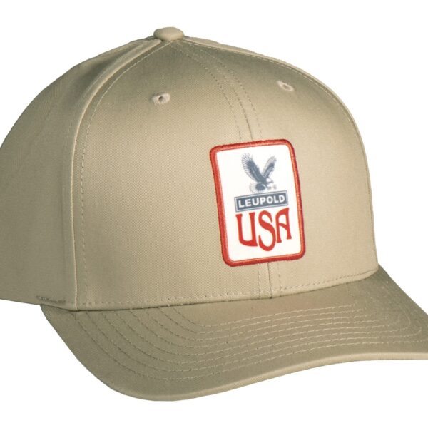 LEU 187750 EAGLE BADGE   KHAKI          TRUCKER