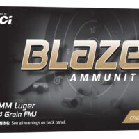 CCI 52011BB BLAZER BRASS 9MM 124GR 100/10