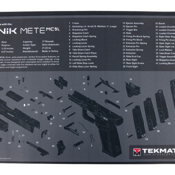 TEKMAT TEK-R17-CANIK-MC9L   17X11 CANIK MC9L
