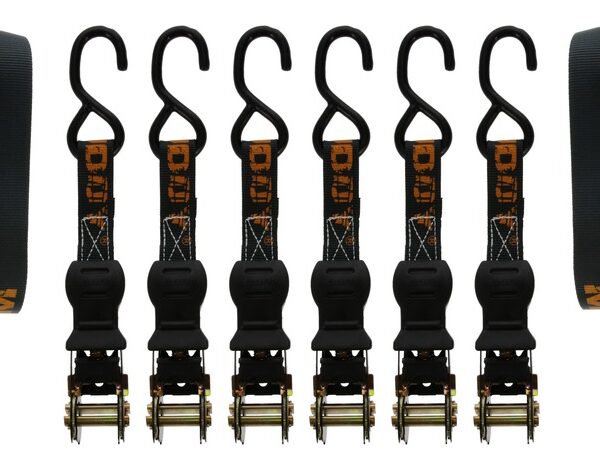 MUDDY MUD-DRS14-6PK   1"X14" DURABLE RATCHET STRAP