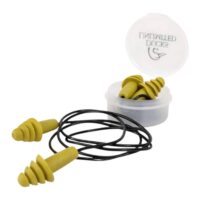 RAD DU-RPL-GN27-B2 DU REUSABLE EAR PLUGS W/CORD 2