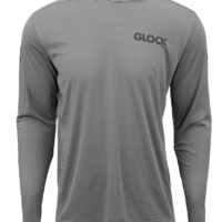 GLK AP96415 HOODED PERFORMANCE SHIRT S GREY
