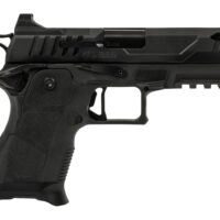 Oa Defense 2311 Pro Compact Frame 9mm Luger 15+1 4.25" Ported Barrel, DLC Black Steel Optic Ready/Serrated Slide, Black Aluminum Frame w/Picatinny Rail, Black Polymer Grip, Ambidextrous