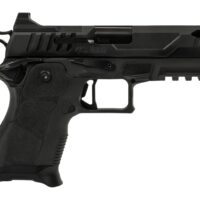 Oa Defense 2311 Pro Compact Frame 9mm Luger 15+1 4.25" DLC Black Steel Optic Ready/Serrated Slide, Black Aluminum Frame w/Picatinny Rail, Black Polymer Grip, Ambidextrous