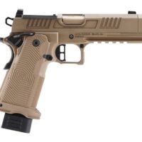 Alpha Foxtrot AA39X1CIG-XDFE19 AF1911 Romulus 9mm Luger 20+1 4.25" Black Bull Ramped Compensated Barrel, Matte DLC Stainless Steel Optic Ready/Serrated Slide & Frame w/Beavertail & Picatinny Rail, Pol