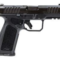 Rost Martin RM1CXBLKOSP10CA RM1X *CA Compliant Compact 9mm Luger 10+1 4" Black Match Grade Barrel, Black Nitrocarburized Steel Optic Ready/Serrated Slide, Black Polymer Frame w/Picatinny Rail, Interch