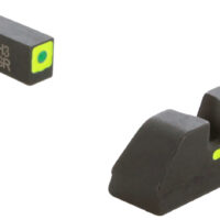 AmeriGlo GL605 CAP Sight Set for Glock Green Tritium LumiGreen Outline Front Sight-LumiGreen Bar Rear Sight