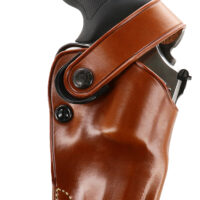Galco DAO308 DAO OWB Tan Leather Belt Slide Fits S&W Governor Right Hand