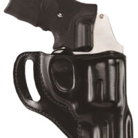 Galco HT118B Hornet OWB Black Leather Belt Slide Fits Ruger SP101 Fits Colt Cobra Right Hand