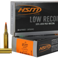 HSM 24318N Low Recoil 243 Win 85 gr Orange Polymer Tip 20 Per Box/ 25 Case