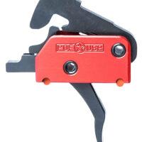 Patriot Ordnance Factory 00516 EFP Two-Stage Straight Trigger with 4 lbs Draw Weight & Black Hardcoat Anodized Finish for AR-Platform