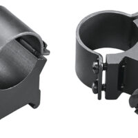 Weaver Mounts 49165 Sure Grip Detachable Rings Matte Black 1" Extra High