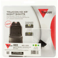 Trijicon 600835 HD XR Night Sights Green/Tritium Yellow Outline Front Sight-Green Tritium Black Outline Rear Sight Glock 17/17L/19/22 Standard Frame