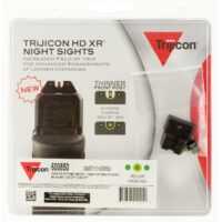 Trijicon 600850 HD XR Night Sights Green/Tritium Yellow Outline Front Sight-Green Tritium Black Outline Rear Sight Smith & Wesson M&P/M&P M2.0/SD9 VE