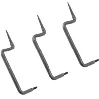 Stealth Cam STCTS3PK Tree Screw Mounts Compatible With 1/4"-20 thread adapter Black 3 Per Pkg