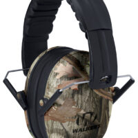 Walker's GWPFKDMCAMO Youth Passive Muff 23 dB Over the Head Next G-1 Camo/Black Polymer