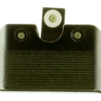 TruGlo TG231MP2W Tritium Pro Black | Green Tritium White Outline Front Sight Green Tritium Rear Sight