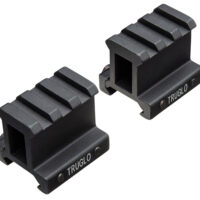 TruGlo TG8992B Picatinny Riser Mount Matte Black Anodized