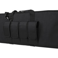 NcStar CVCP2960B36 VISM Carbine Case Black PVC Nylon w/ Lockable Zippers Pockets & Padded Carry Handle