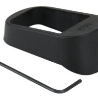 Pachmayr 03850 Mag Sleeve Compatible w/Glock 17/22/31 Mags To Fit Glock 19/23/32 Models, Black Polymer