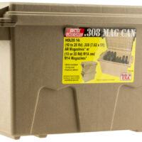 MTM Case-Gard TMC308 Tactical Mag Can Flat Dark Earth Polymer 308 Win 7.62x51mm NATO Fits AR-Platform