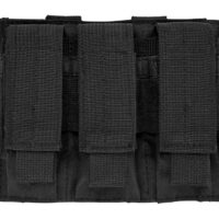 NcStar CVP3P2932B Triple Mag Pouch Black Nylon