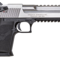 Magnum Research DE50ASIMB Desert Eagle Mark XIX L6 50 AE 6" 7+1 Black Hardcoat Anodized Aluminum Frame Stainless Steel Slide Black Polymer Grip