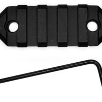 GrovTec US Inc GTSW227 2.2 Inch 5 Slot Keymod Black Anodized