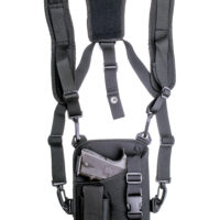 GrovTec US Inc GTHL14905R Trail Pack Shoulder Black 1000D Nylon Harness Fits Large Semi-Auto Fits 4.50-5" Barrel Right Hand