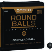 Speer 5110 Lead Balls 36Cal Lead Ball 64gr 100 Per Box/5 Case