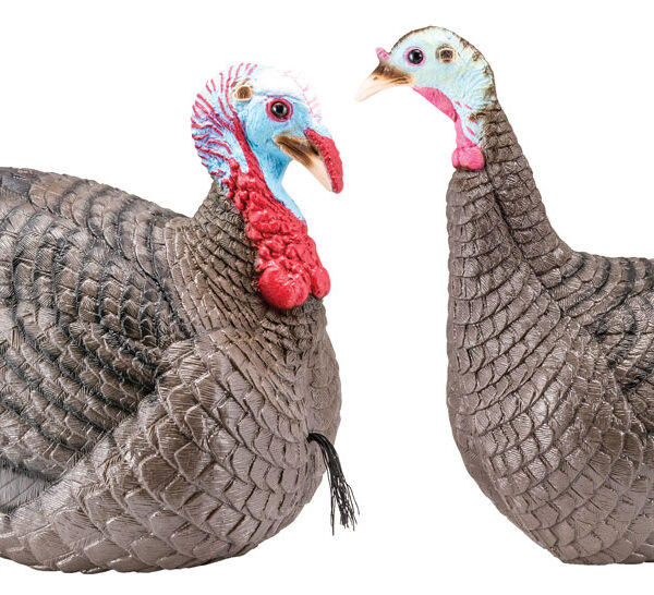 HS Strut 100005 Strut-Lite Jake & Hen Combo Wild Turkey Species Multi Color Synthetic