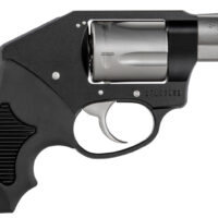 Charter Arms 53911 Off Duty Compact 38 Special, 5 Shot 2" Matte Stainless Steel Barrel & Cylinder, Black Aluminum Frame w/Black Finger Grooved Rubber Grip