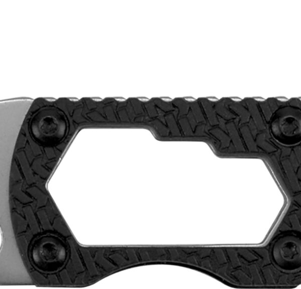 Kershaw 8810X PT-2  Silver 3CR13 Steel Bead Blasted Fixed 3.25" Long Black K Textured Glass-Filled Nylon Handle