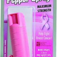 SABRE RED PEPPER SPRAY W/UV DYE PINK CASE NY COMPLIANT NBCF