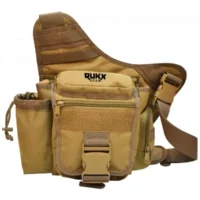 RUKX GEAR SINGLE STRAP SLING BAG TAN (12/CASE)