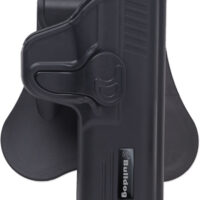Bulldog RRG21 Rapid Release OWB Black Polymer Paddle Fits Glock 21 Right Hand