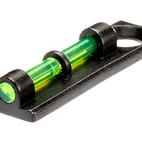 HiViz FL2005G Flame Bead Replacement Front Sight Black | Green Fiber Optic Front Sight Universal Threads
