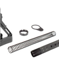 UTG Pro RBUS1BM Mil-Spec OPS Ready S1 Stock Kit Black Synthetic 6 Position for AR-15, M16
