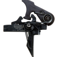 Geissele Automatics 05166 SD 3 Gun Flat Trigger with 4.50-5.50 lbs Draw Weight & Black Oxide Finish for AR-15/AR-10