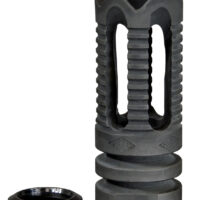 Yankee Hill 285C2 Phantom Flash Hider Black Steel with 1/2"-28 tpi Threads & Teeth for 5.56x45mm NATO AR-Platform